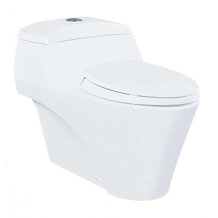 Bồn cầu 1 khối kèm nắp đóng êm TOTO CW823NWF