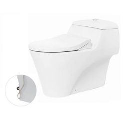 Bồn cầu 1 khối kèm nắp đóng êm TOTO CW823NWFE2