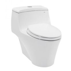 Bồn cầu 1 khối kèm nắp đóng êm TOTO CW823RAT2