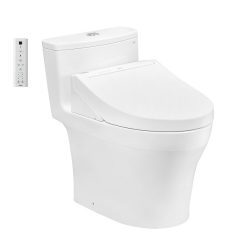 Bồn cầu 1 khối kết hợp nắp rửa điện tử TOTO MS885DW14