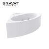 Bồn tắm góc đặt sàn Bravat B25516DW-2A