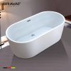Bồn tắm đặt sàn Bravat B25591W-1-ENG