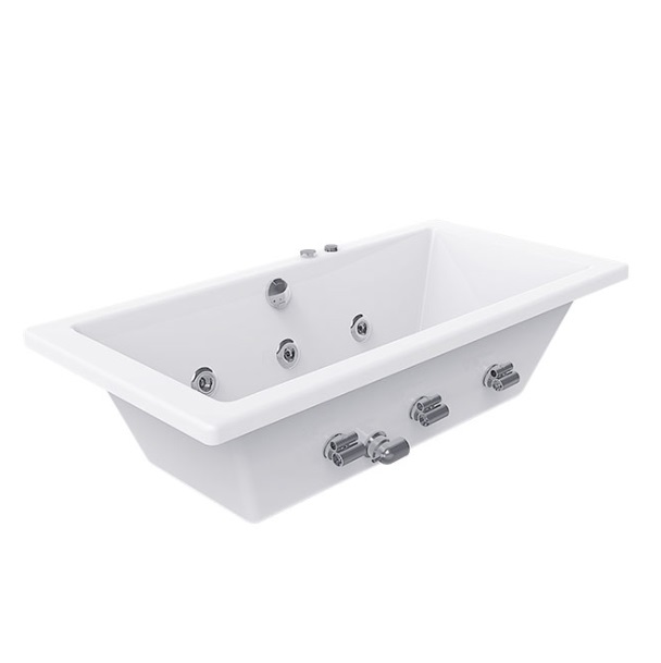 Bồn tắm âm massage Bravat B25609DW-2