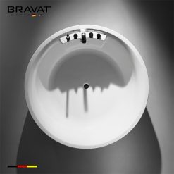 Bồn tắm tròn đặt sàn Bravat B25647TW-1W