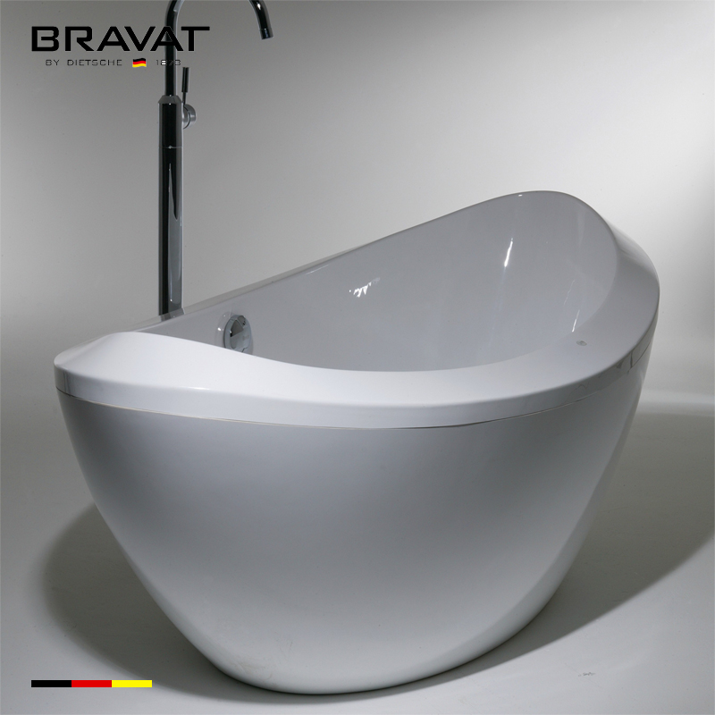 Bồn tắm độc lập đặt sàn Bravat B25808W-1