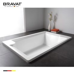 Bồn tắm lắp âm Bravat B25904W