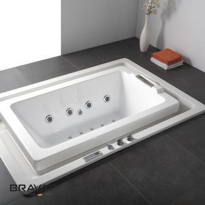 Bồn tắm massage âm Bravat B25001DW-4