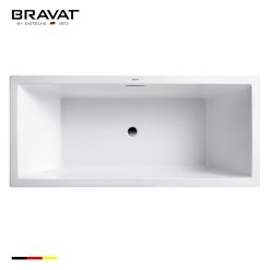 Bồn tắm đặt sàn Bravat B25513W