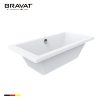 Bồn tắm đặt sàn Bravat B25609W