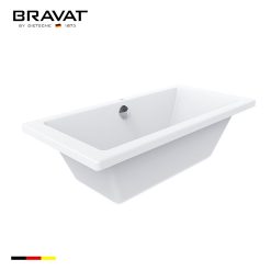 Bồn tắm đặt sàn Bravat B25609W