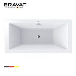 Bồn tắm đặt sàn Bravat B25809W