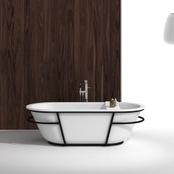 Bồn tắm đặt sàn đá nhân tạo Euroking EU-65185