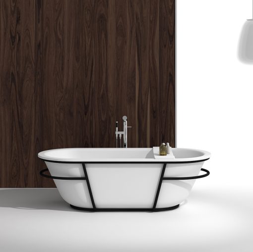 Bồn tắm đặt sàn đá nhân tạo Euroking EU-65185