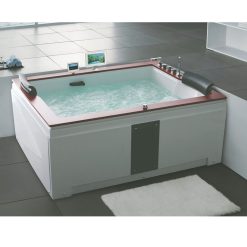 Bồn tắm xây massage đèn led GEMY G9052-2