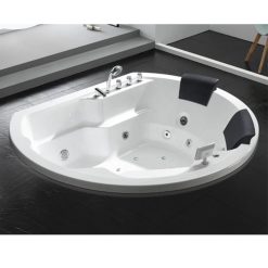 Bồn tắm xây massage đèn led GEMY G9053