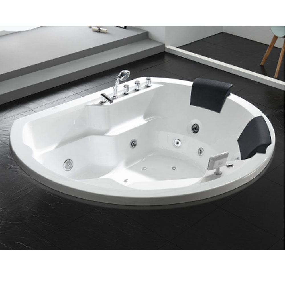 Bồn tắm xây massage đèn led GEMY G9053