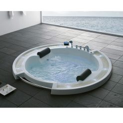 Bồn tắm xây massage đèn led GEMY G9060