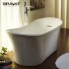 Bồn tắm đặt sàn massage Bravat B25827TW-3W