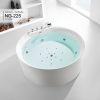 Bồn tắm massage hình tròn Nofer NG-225