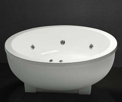 Bồn tắm tròn massage Caesar MT6470
