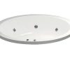 Bồn tắm tròn massage Caesar MT6470A