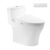 Bồn cầu 1 khối nắp rửa điện tử Washlet S7 Toto MS885CDW23