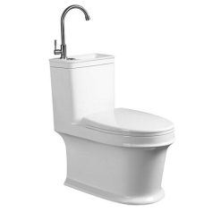 Bồn cầu nghệ thuật kết hợp chậu lavabo rửa mặt HM-0880