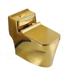 Bồn cầu nghệ thuật mạ vàng  6202G