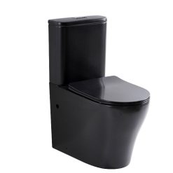 Bồn cầu nghệ thuật mạ màu đen 6092-Black