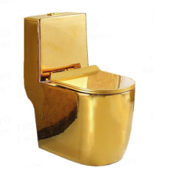 Bồn cầu nghệ thuật mạ vàng  6832G