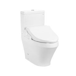Bồn cầu hai khối kèm nắp rửa điện tử TOTO CS945PDW18