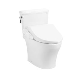 Bồn cầu 2 khối kèm nắp rửa điện tử Toto CS986GW18