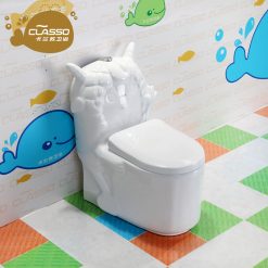 Bồn cầu trẻ em màu trắng Miken MKB-1240W