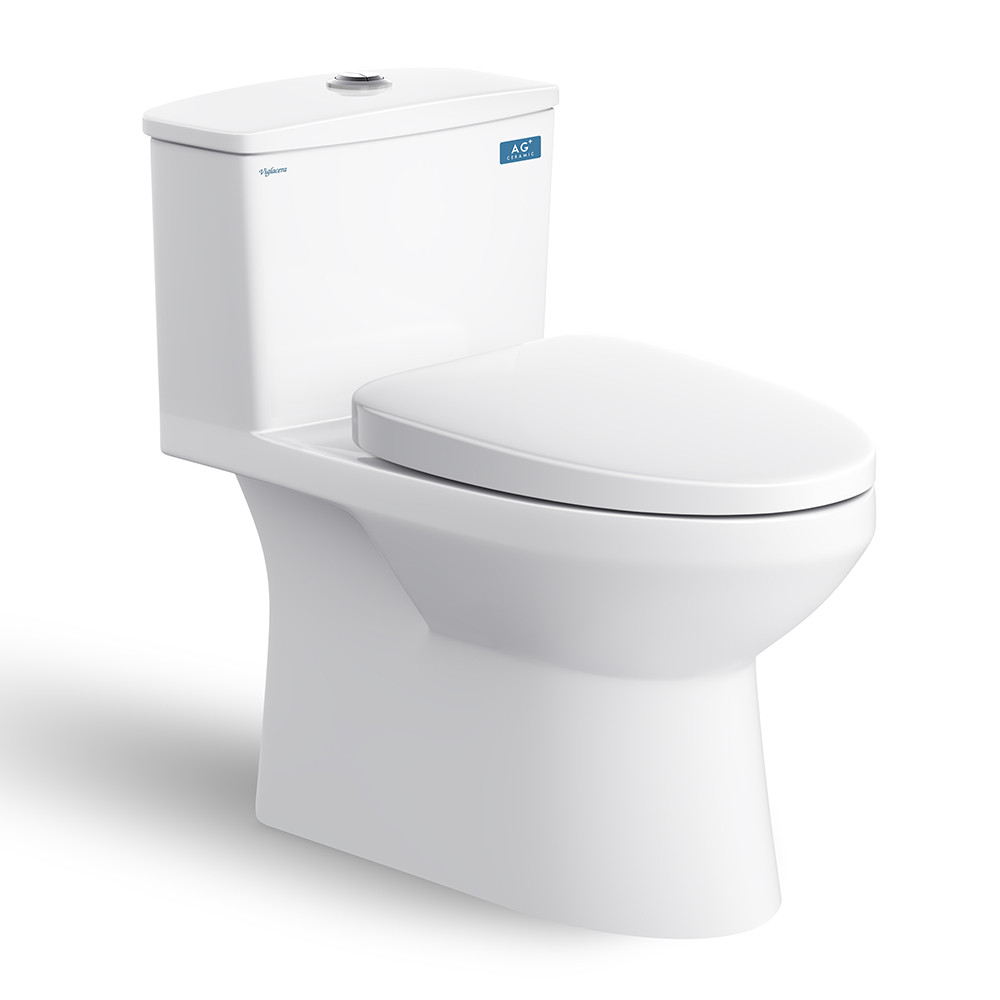 Bồn cầu 1 khối Nano Titan Viglacera V811 (Dài 69cm)