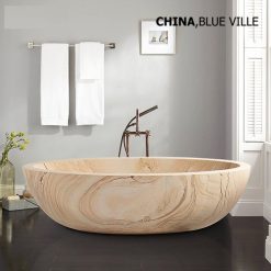 Bồn tắm đá nhân tạo marble nghệ thuật BTA-05
