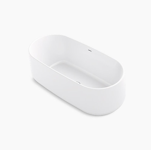 Bồn tắm Lithocast đặt sàn Kohler K-8336T-0