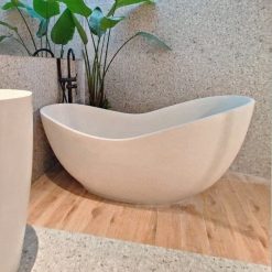 Bồn tắm bê tông xi măng nghệ thuật theo yêu cầu Miken MKB-1260BT