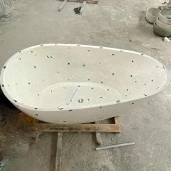 Bồn tắm bê tông xi măng nghệ thuật theo yêu cầu Miken MKB-1261BT