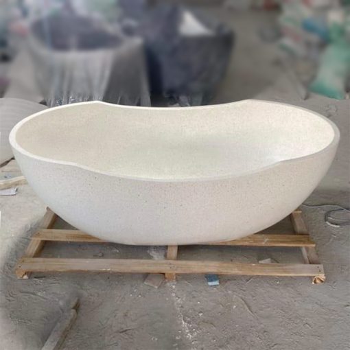 Bồn tắm bê tông xi măng nghệ thuật theo yêu cầu Miken MKB-1277BT