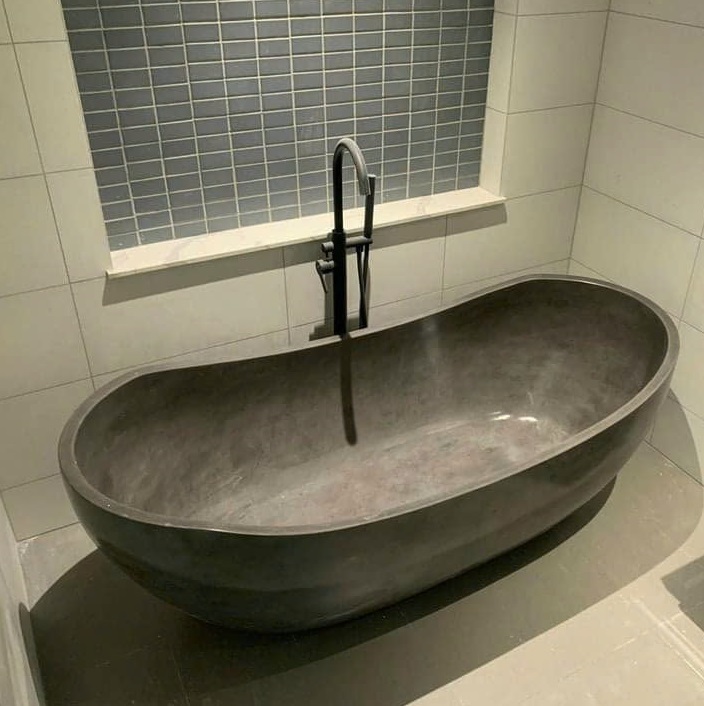 Bồn tắm bê tông xi măng nghệ thuật theo yêu cầu Miken MKB-1700BT