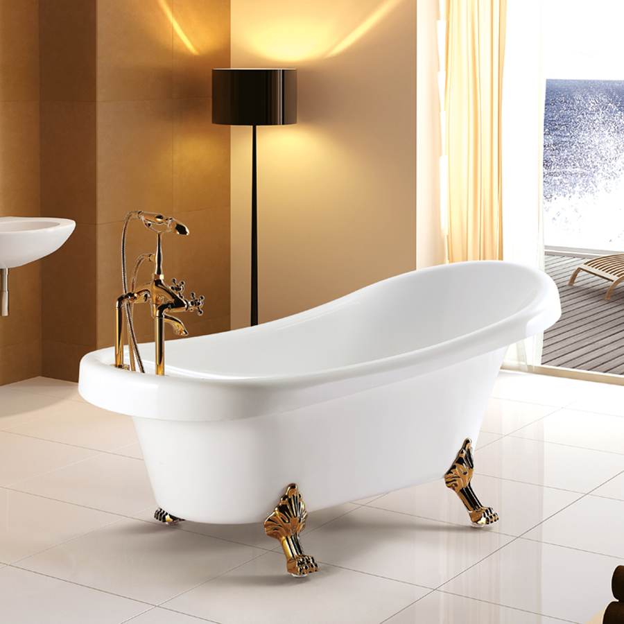 Bồn tắm nằm đặt sàn Nofer NG-1718