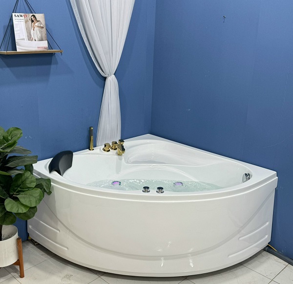 Bồn tắm massage đặt góc SAWO SAWO8001