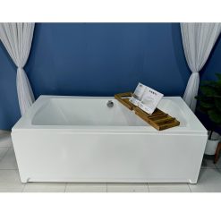 Bồn tắm ngâm đặt sàn hình chữ nhật SAWO SW4717B