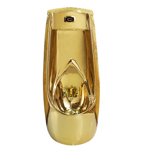 Bồn tiểu nam cảm ứng mạ vàng đặt sàn UW-508