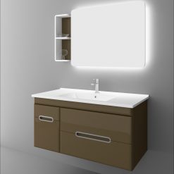 Bộ tủ chậu PVC cao cấp BROSS 1024