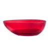 Bồn tắm đặt sàn màu đỏ đá cẩm thạch Bravat B20799R-1