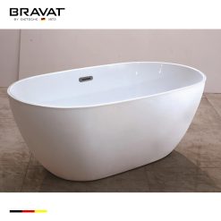 Bồn tắm đặt sàn Bravat B25691W-1-ENG