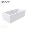 Bồn tắm đặt sàn Bravat B25809W-5