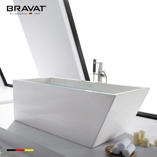 Bồn tắm đặt sàn Bravat GT1003W-5