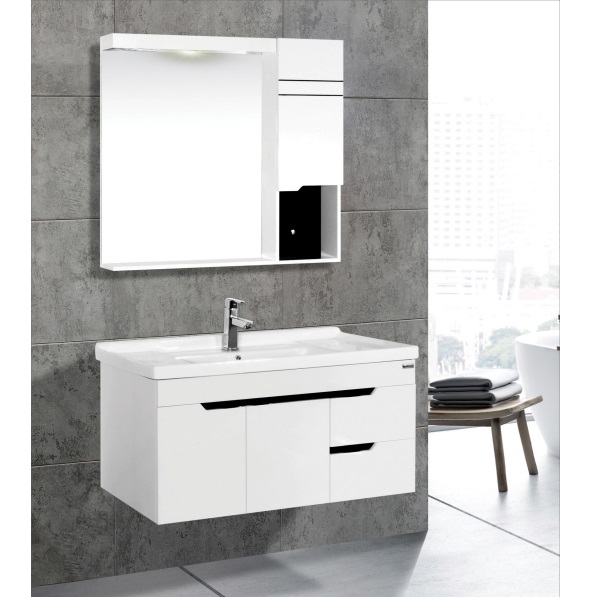 Bộ tủ chậu PVC cao cấp BROSS BR 1003